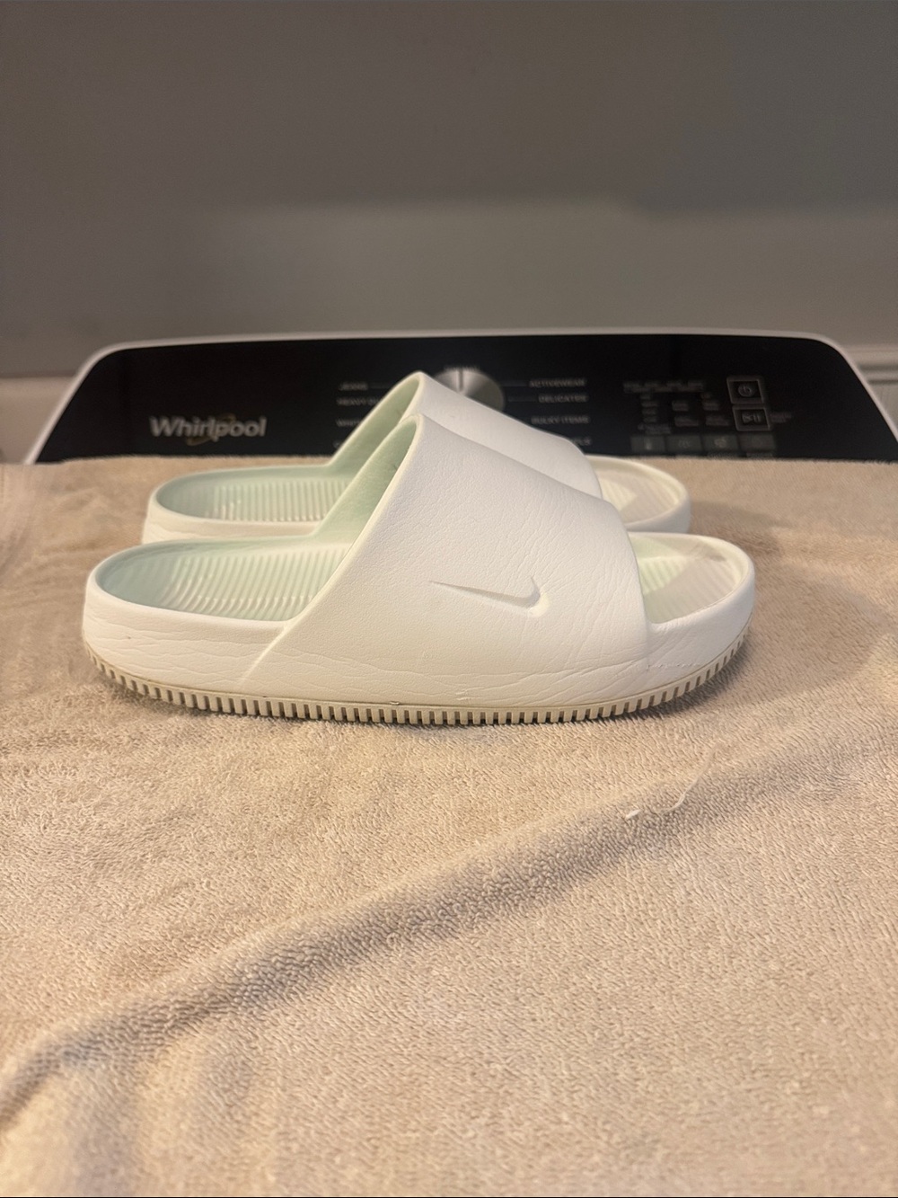 Nike White Slides